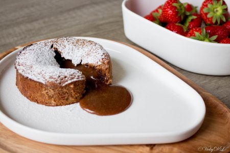 Moelleux van melkchocolade