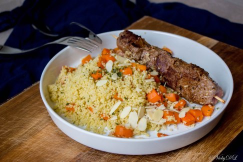couscous met wortelen en rumsteak