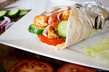 wraps met kip