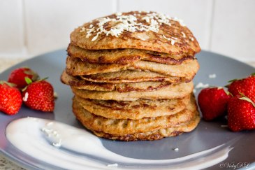 Pannenkoeken van banaan en havervlokken
