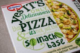 yes its pizza dr oetker spinach base
