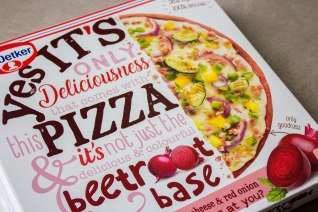 yes its pizza dr oetker beetroot base