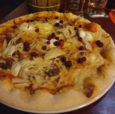 pizza met beer