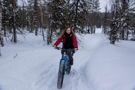 fatbike akaslompolo lapland