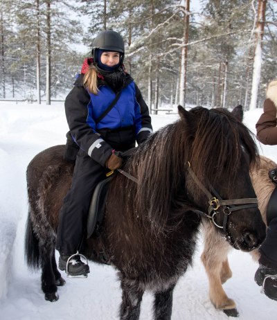 horse ride lapland