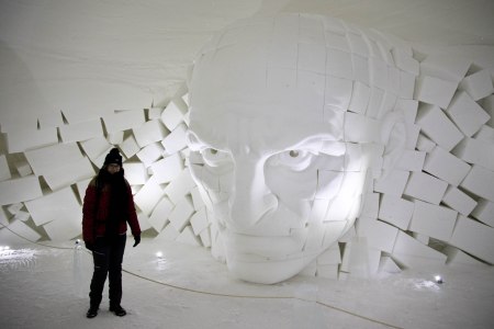 snow village lapland