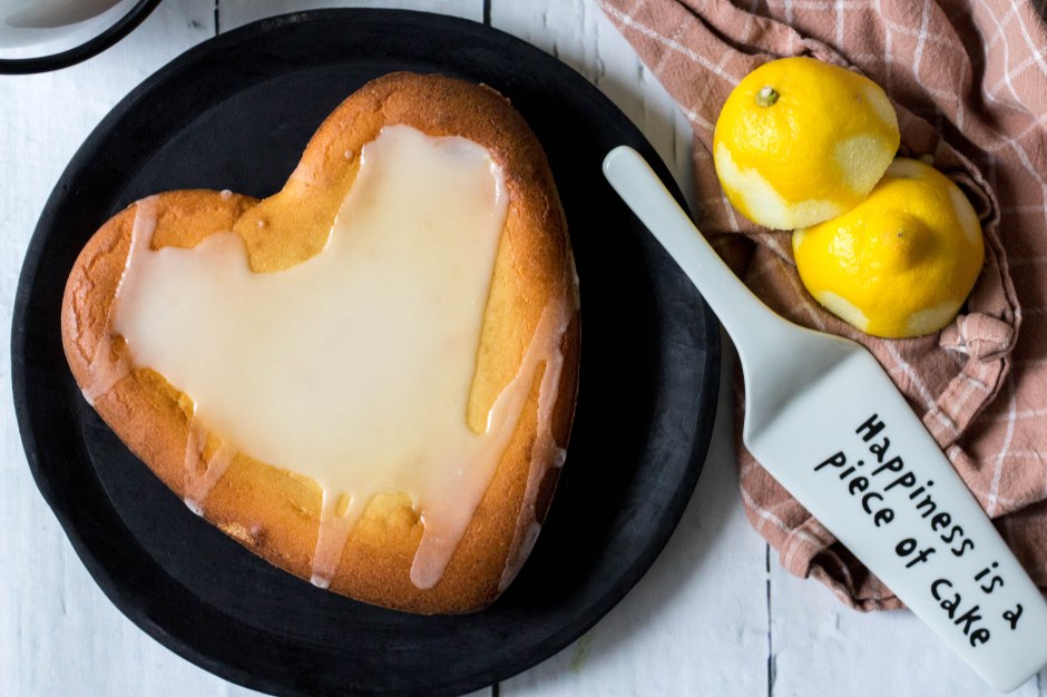 Citroencake met glazuur