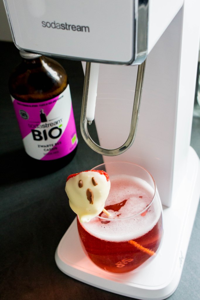 Aardbei-spookjes - Halloween met SodaStream - vickylicious