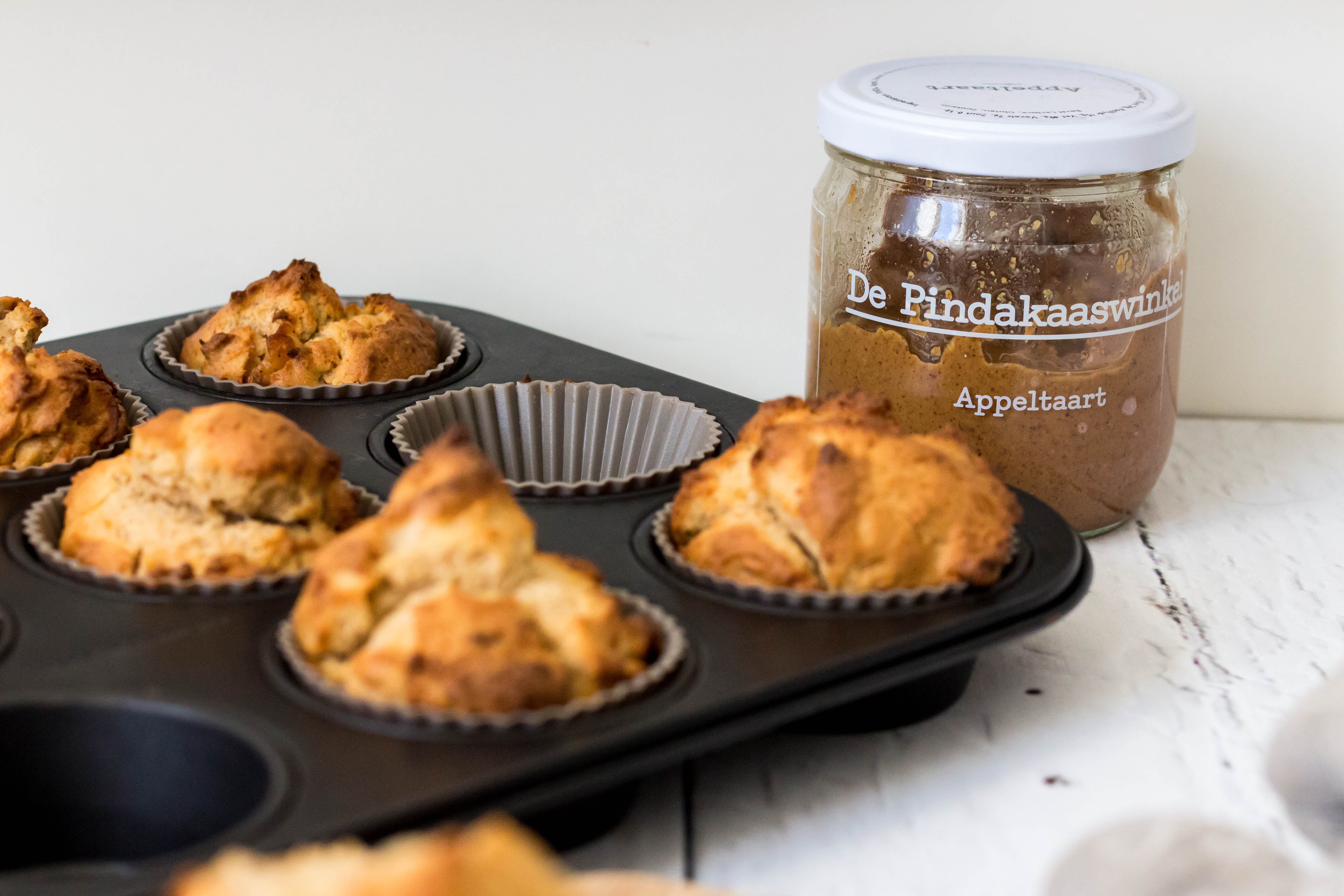 pindakaasmuffins - Vickylicious - De Pindakaaswinkel