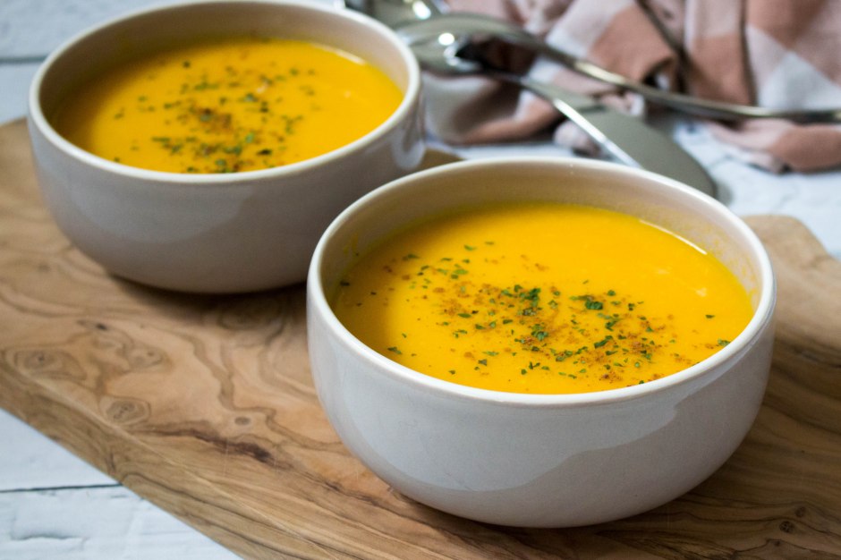 Wortel-prei-sinaasappelsoep - Vickylicious