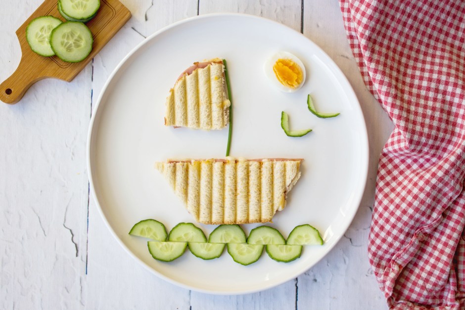 Zeilboot-croque monsieur - Vickylicious