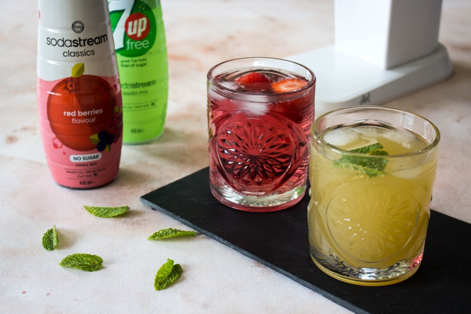 SodaStream mocktails - Vickylicious
