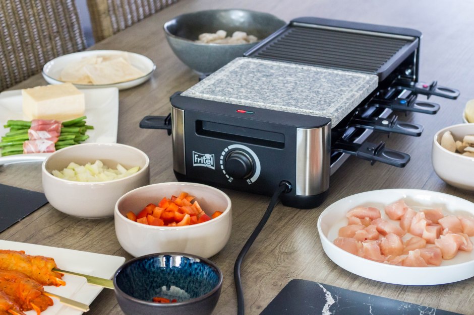 Raclette Stone Grill - inspiratie - Vickylicious - FRITEL