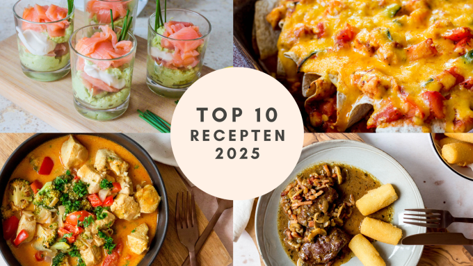 Top 10 recepten van 2025 - Vickylicious