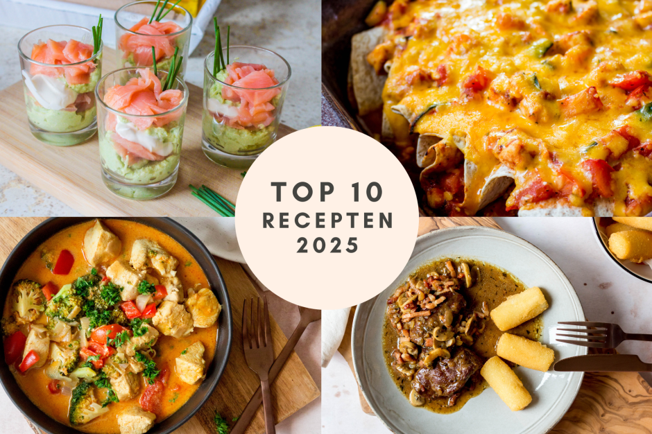 Top 10 recepten van 2025 - Vickylicious