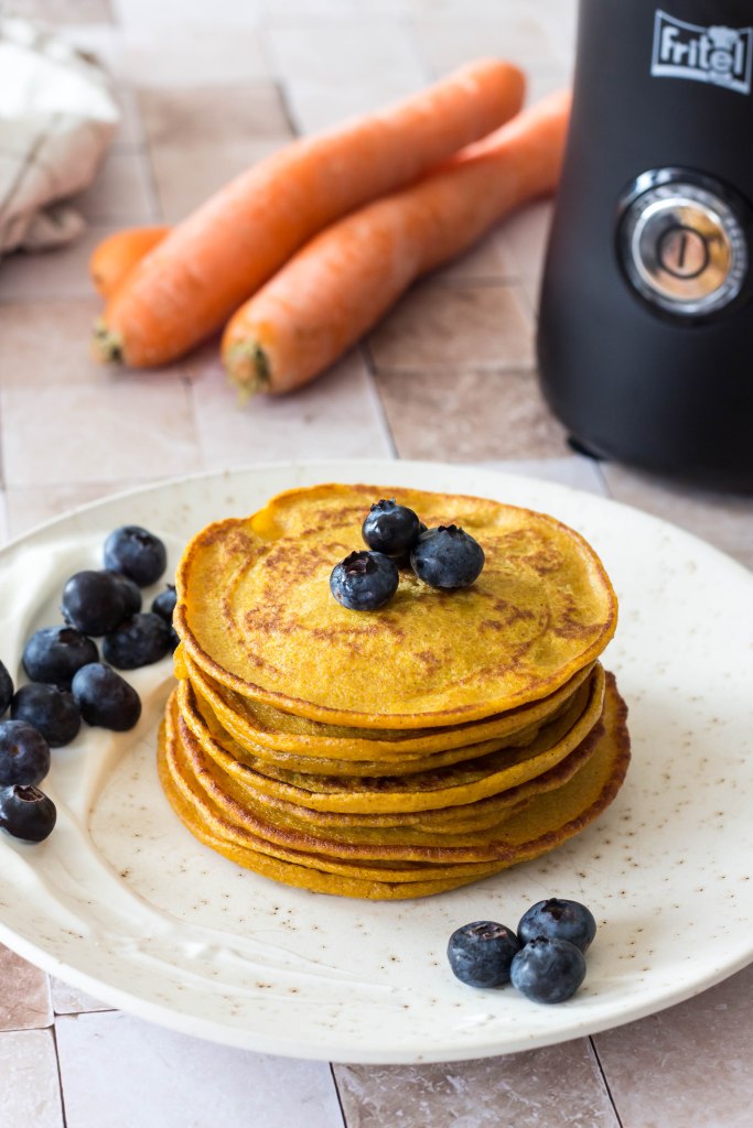 Kleine wortelpannenkoeken - Vickylicious